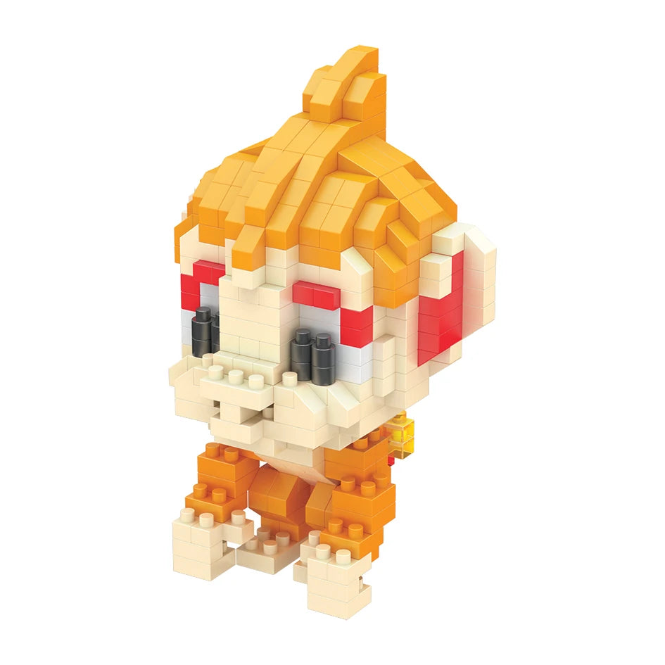 75 Style Building Blocks Assembly Anime Picachu Charizard Doll Blastoise Bulbasaur Gengar Bricks Figures Toy for Kid Gift
