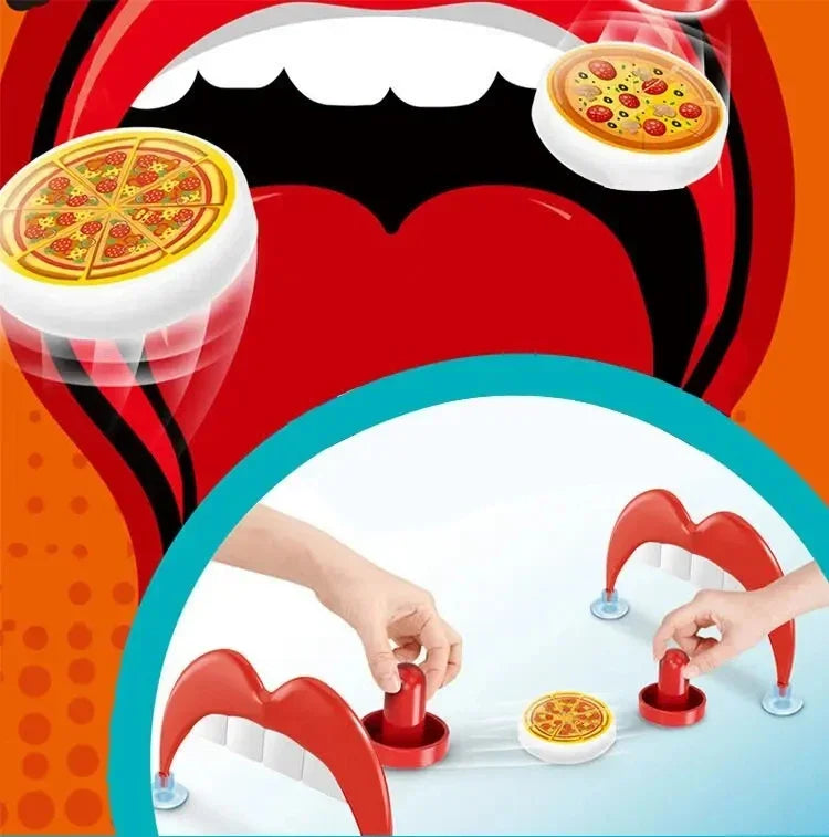Desktop Pizza Ice Hockey Toy board Game Educate Parent -Child Interactive Game Kids/Adults Toys Family Gathering party game Gift