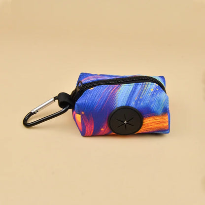 1pcs Colorful Design Dog Poo Bag Holder Dispenser Durable Use For Dog Leash Attachment (Without Poo Bag And Leash)