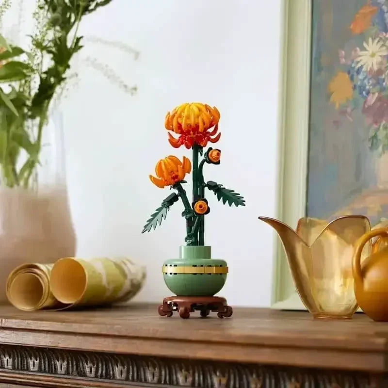 Bouquet  Blossom Building Blocks Sets 10368 10369 10344 10343  Compatible With Legoed Particles Suitable For Christmas Gifts