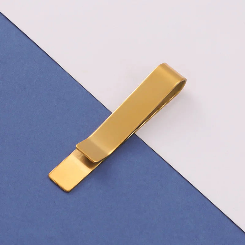 1Pcs Metal Paper Clip for Notebook Bookmark Tool Stainless Steel and Brass Material Book Paper Clips