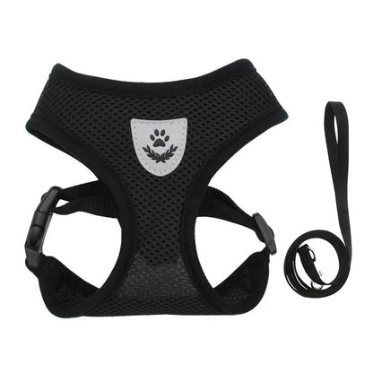 Cat Leash and Harness Cat Tent Kitten Harness Strap for Cats Neck Belt Anti Escape Pets Vest Harness Dog Neck Belt MBD01