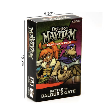 Dungeon Mayhem Dungeons Dragons Card Game 120 Cards Board Game Monster Madness Party Game for Friends and Family