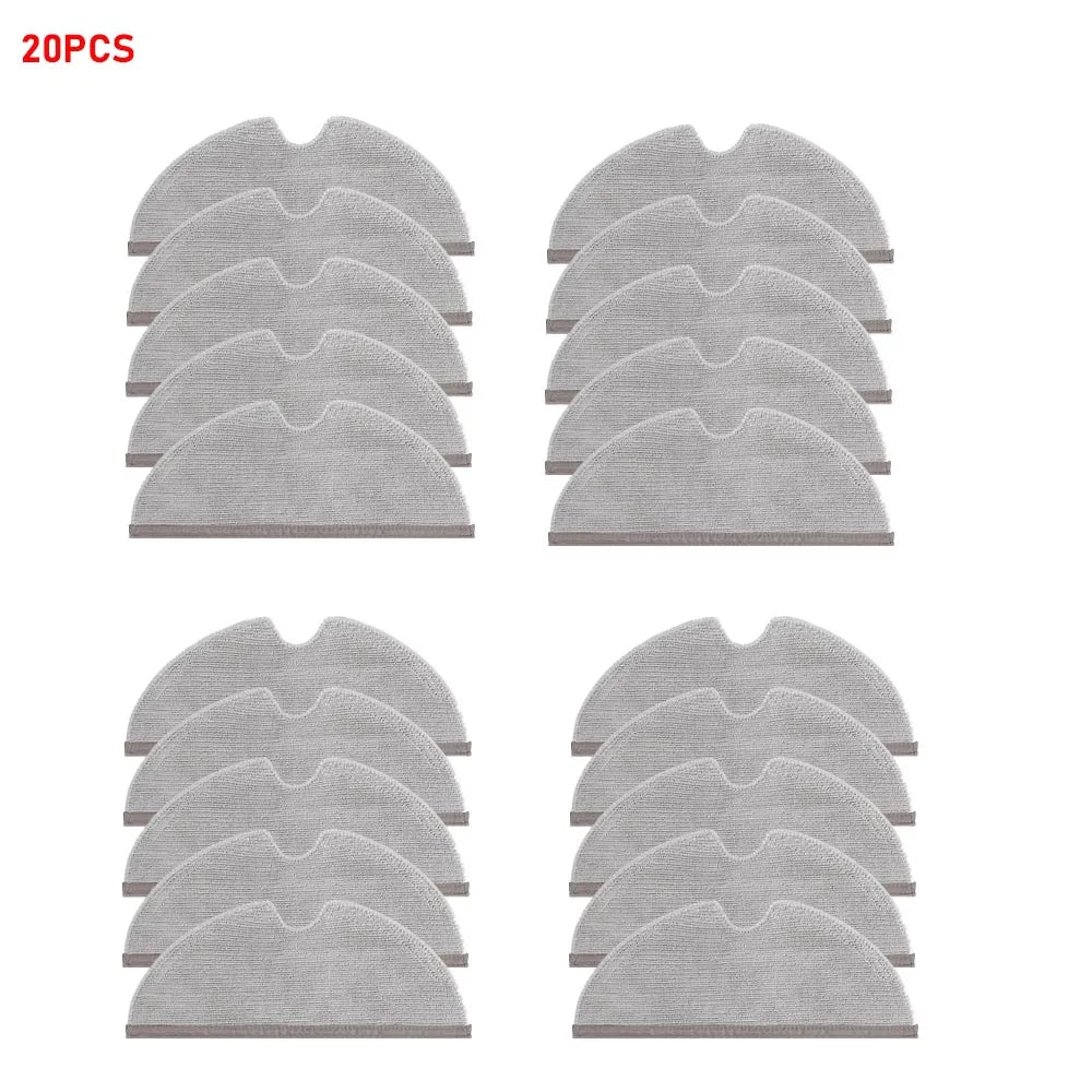 Mop Cloths Replacement For Roborock Q5 Pro Q5 Pro+ Q8 Max Q8 Max+ Vacuum Cleaner Accessories Washable Mopping Pads Spare Parts