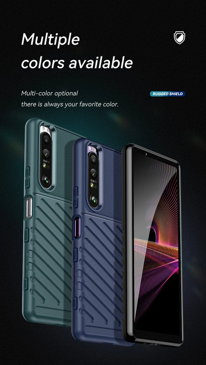 Luxury Shockproof Silicone Phone Case for Sony Xperia 1 III - Soft TPU Protective Cover