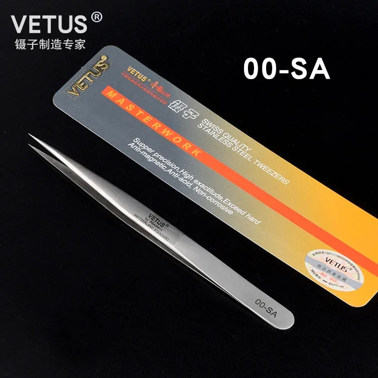 Makeup Professional Eyelash Tweezers 3D Volume Eyelash Extension Tweezer Fan Lash Eyebrow Tweezers VETUS Excellent Closure