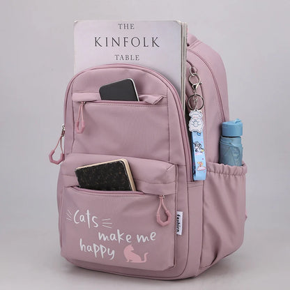 Teenage Girls School Bag Children Backpack Class Child Kids Back Pack Kawaii Bagpack Cute Women Rucksack Female Bolsas Portfolio