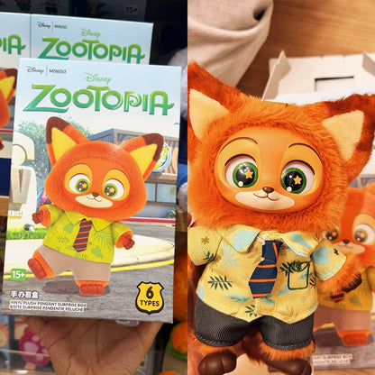 Original Zootopia2 Blind Box Nick Judy Action Figure Plush Vinyl Doll Mystery Surprise Box Anime Figures Cartoon Collection Toy