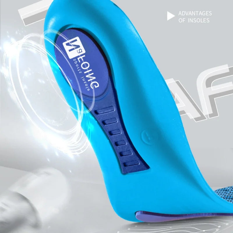 Arch Support Feet Orthopedic Shoes Insole Plantar Fasciitis Insoles for Men Women Shock Absorbing Non Slip Sports Insoles