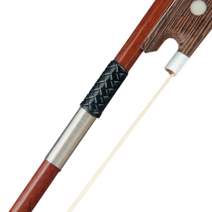 NAOMI 4/4 3/4 1/2 1/4 1/8 Violin Bow Brazilwood Fiddle Bow Violin Parts Accessories Student Bow Beginner Use