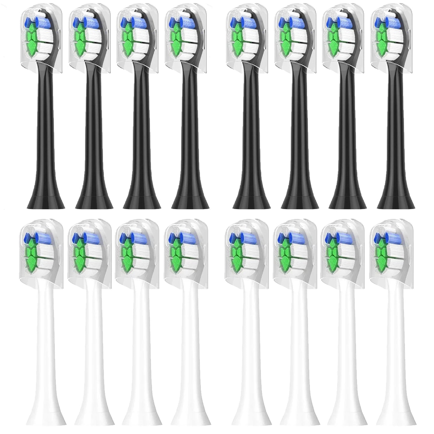 4/8/12/16 Pcs Replacement Toothbrush Heads Compatible with Philips Sonicare Electric Toothbrush Refills for 1100 2100 4100 5100