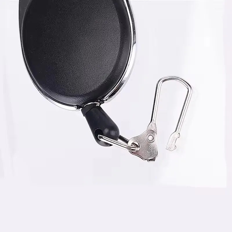 WEIHE Steel Fishing Scissors Set pesca Scissors With Badge Reel Cutting Line Tool Fishing Tools