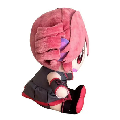 Kasane Teto Plush Toy Soft Doll Stuffed Plushies Figure Anime Cosplay Cartoon Birthday Present Christmas Gift for Fans Girl