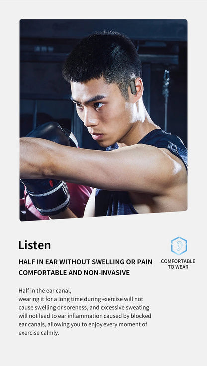 Wireless Bluetooth Headset HD Sound Quality Stereo Universal Headset Touch Light Low Price without the packaging box