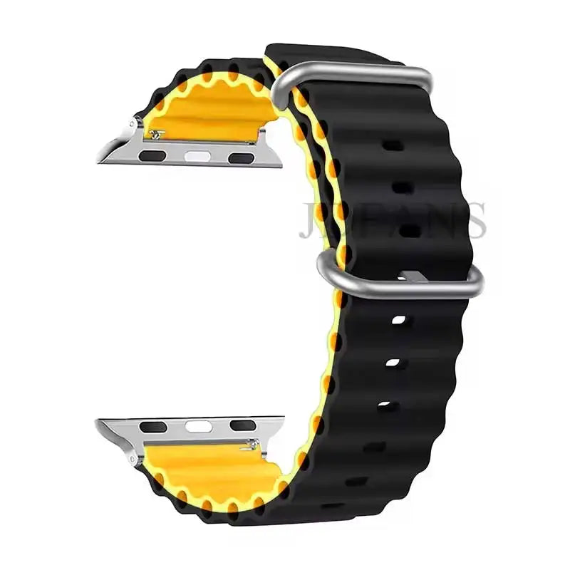 Strap For Apple watch ultra band 49mm 44mm 45mm 41mm 40mm 38mm 44 45 mm 1:1 Original Ocean belt iWatch series 9 10 8 7 se bands