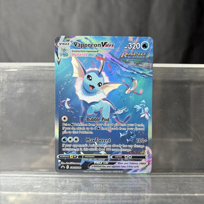 PKM PTCG High Quality Umbreon Vmax Glaceon Vstar Rayquaza Vmax Lono Proxy Foil Cards Game Collection Anime Cards