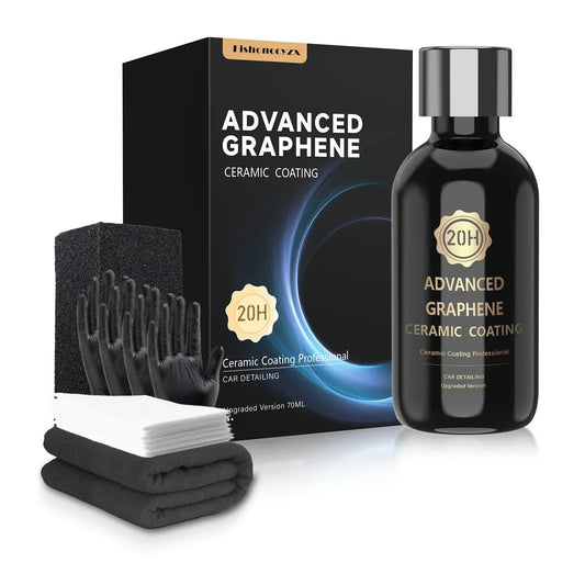 20H Advanced Graphene Ceramic Coating for Cars Ceramic Car Detailing 10+ Years of Long Lasting Protection Ultra High Gloss