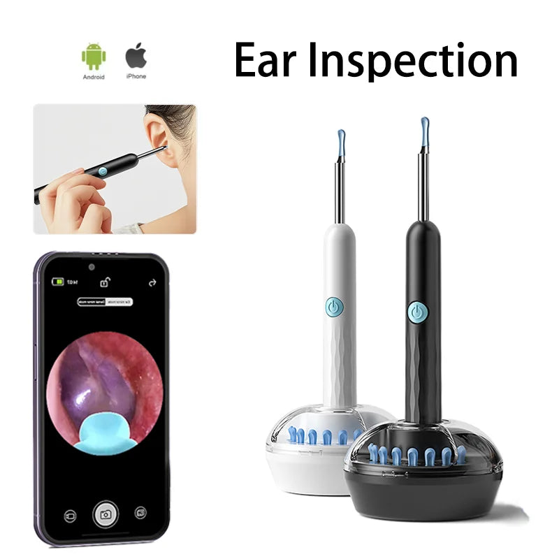 4.2MM Camera Protable  Ear Spoon Visual Ear Cleaning Camera Ear Wax Cleaning  WIFI Wireless Ear Spoon For xiaomi huawei iPhone