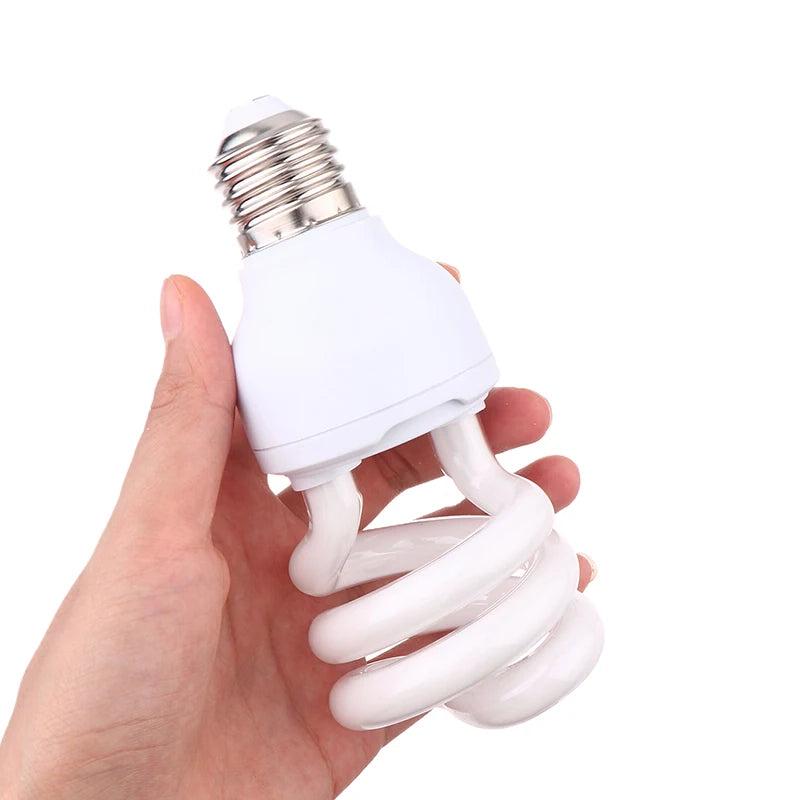 1 Piece 13/26W UV Rays Energy Saving Terrarium Basking Light 5.0 10.0 UVB Reptile Lamp Turtle Lizard Snake Reptiles Heating Lamp
