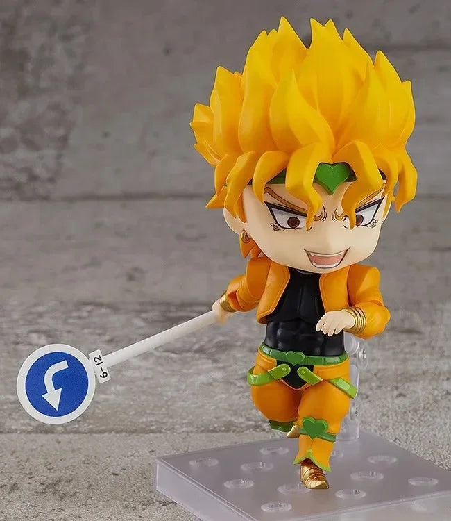 10cm #1624 Q Version Anime Bizarre Adventure Figure Dio Brando PVC Action Figure Collectible Model Toys Kid Gift