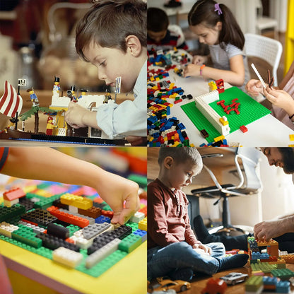 Single Double Sided Classic Base Plates Blocks Plates  32x32 16x16 16x32 Dots DIY Simulated scene Building block base Toy