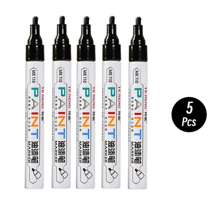 8 Colors Car Scratch Repair Paint Pen Quick Dry Touch Up Paint Repair Pen Waterproof Wheel Tyre Marker Auto Paint Marker Pens