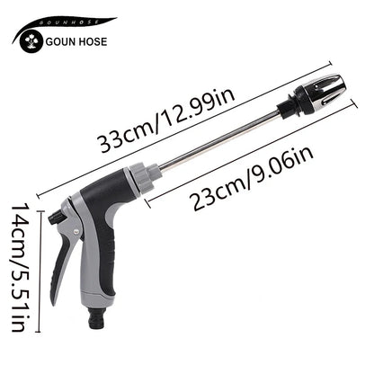 1 Pack High Pressure Spray Water Gun Garden Watering Hose Nozzle Sprinkler Car Washing Gun Car Cleaning Washing Tools