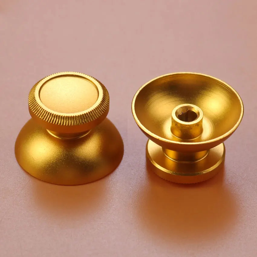 JCD 2PCS Metal Analog Joystick Thumb Stick Grip Cap For PS4 Pro Xbox One Slim Series X S Controller Accessories