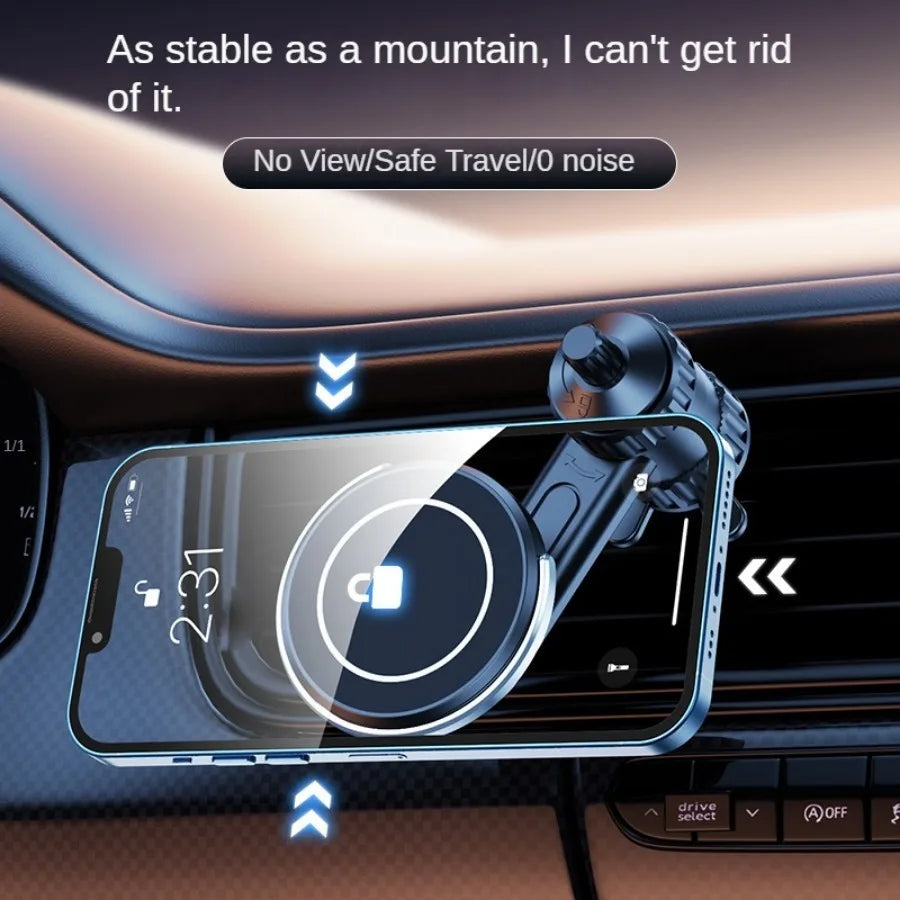 Upgraded 360° Magnetic Phone Holder Car for MagSafe Mount Magnetic Car Phone Mount, Air Vent Phone Holder Cell Phone Holder