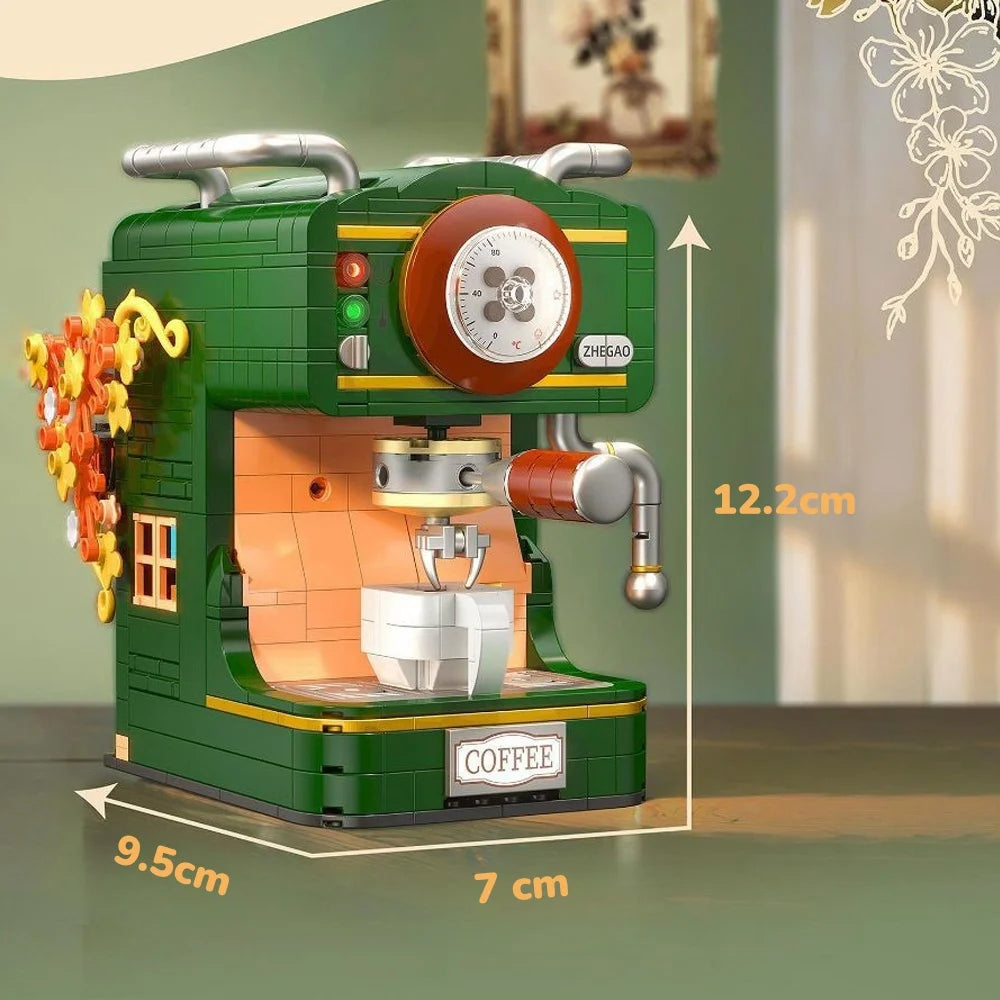 KNEW BUILT Vintag Camera Model Mini Bricks for Kids Learning Toy Educational Building Block Model Construction Kits for Children