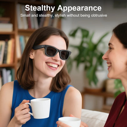 HIBLOKS For Ray-Ban Meta & Gen 2 Wayfarer RW4012/RW4008/RW4006 Skyler Headliner & Oakley Meta HSTN Smart Glasses Shading Sticker