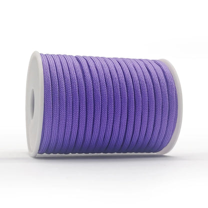 30M/50M/100M 7-Core 550 Paracord 4mm Parachute Cord Outdoor Camping Survival Rope Kit Umbrella Tent Lanyard Strap Clothesline