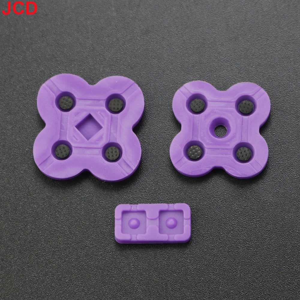 JCD 1set For DS Lite Conductive Rubber Button Pad Set Replacement Part For NDSL DSL Game Console Silicon Buttons