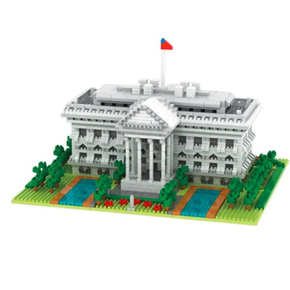 KNEW BUILT The Leaning Tower of Pisa Euro Constrution Micro Mini Building Blocks for Adult Child Toys Set Roma Colosseum Bricks