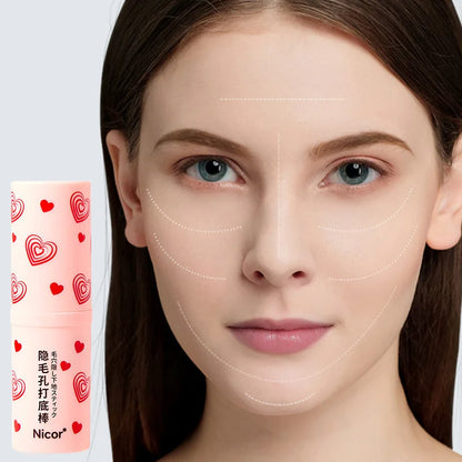 Pre-makeup isolation base stick, less prone to powder sticking, natural makeup effect, matte coverage, and long-lasting makeup