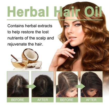 100ml Hair Growth Oil India Adivasi Herbal Hair Care Rosemary Repair Damaged Hydrate Moisturize Scalp Reduce Dandruff