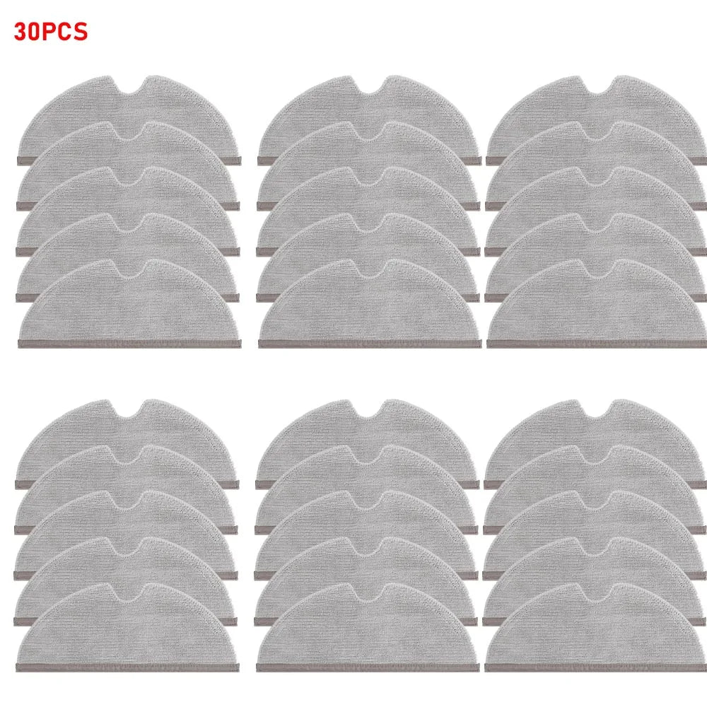 Mop Cloths Replacement For Roborock Q5 Pro Q5 Pro+ Q8 Max Q8 Max+ Vacuum Cleaner Accessories Washable Mopping Pads Spare Parts
