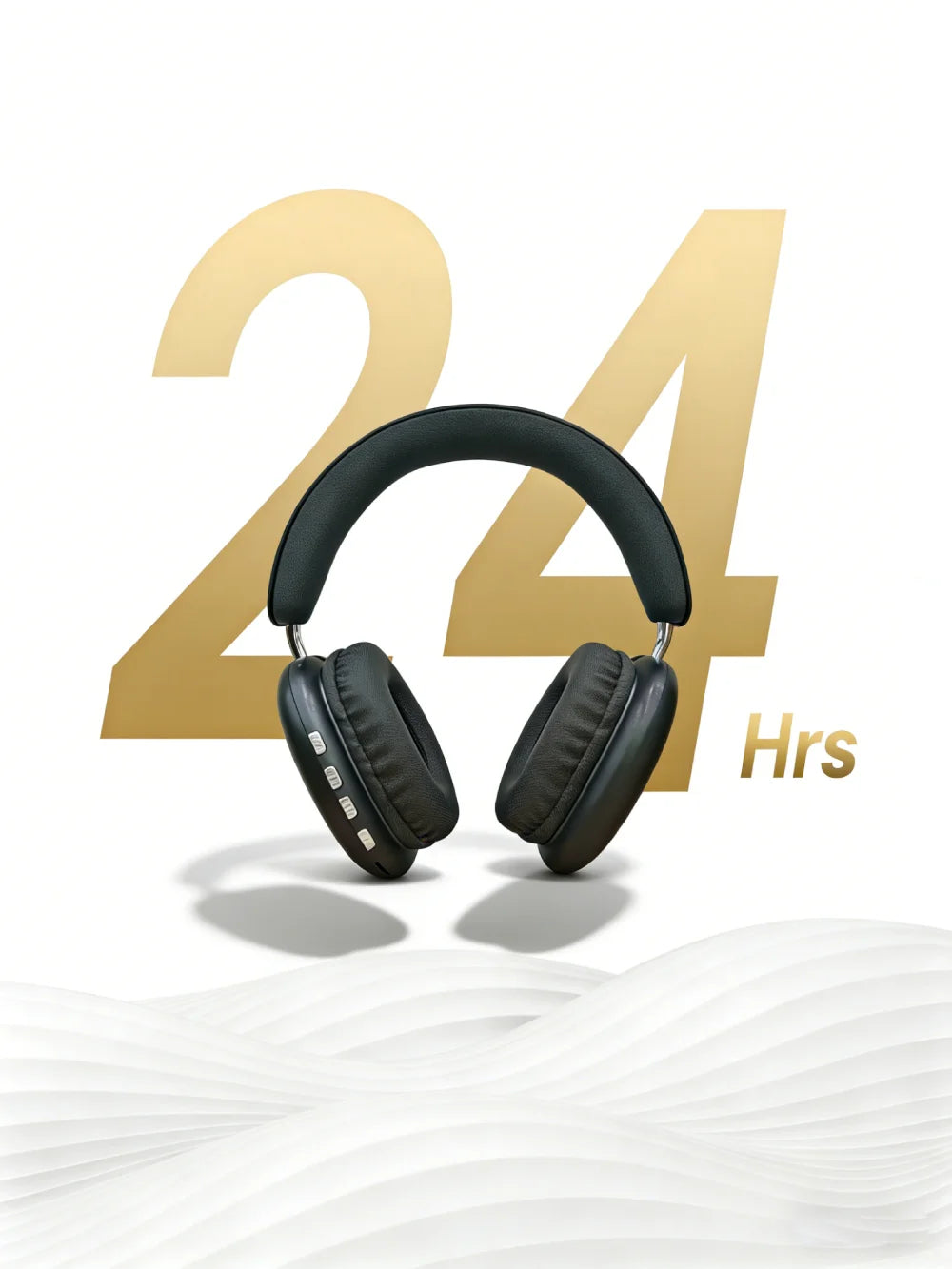 TD-20 Wireless Headphone 3D Spatial Audio Earphone Bluetooth 5.3 Headset 40mm Driver Over Ear Headphone 24H for Mobile Phone PC