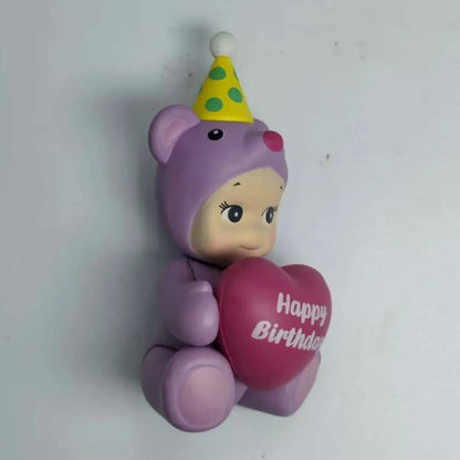 Sonny Angel Birthday Gift Bear Series Blind Box Animal Anime Figure Ornaments Cute Doll Fans Desktop Car Ornament Xmas Gift
