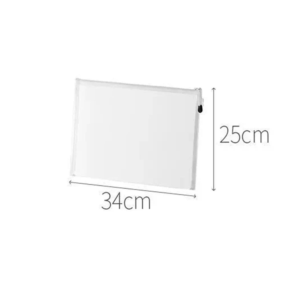 3pcs Toy storage bag 1pc building block puzzle sub-package bag children small particle zipper transparent finishing storage box