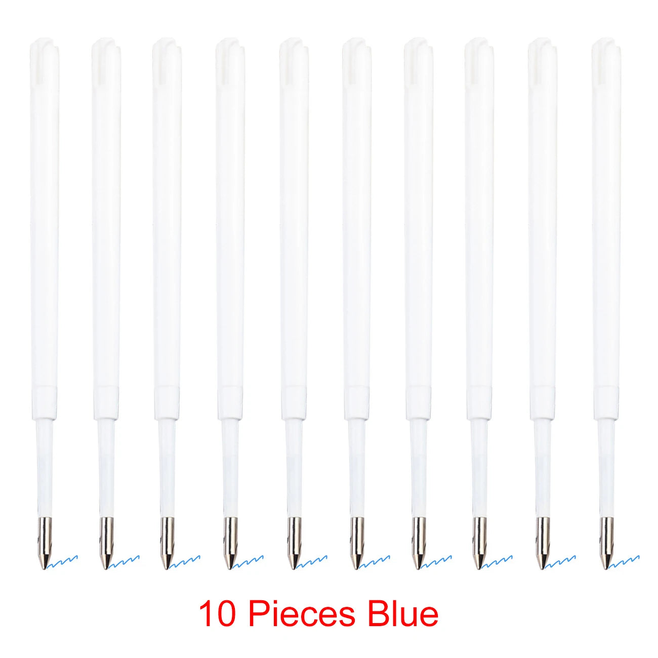 98mm1.0mm Ballpoint Pen Refills For Parker Pens Medium Point Blue Red Black Ink Rods For Writing Office Stationery