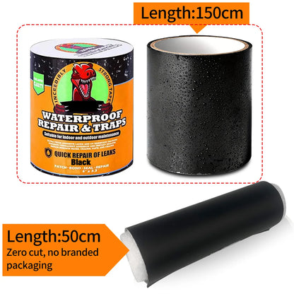 Strong Leak Sealing Tape, High Strength Toughness Swimming Ring Tent Quick Repair Of Water Pipes Self Adhesive Waterproof Tape
