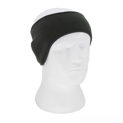 1Pc Fleece Ear Warmer Muff Unisex Winter Headband Outdoor Sports Ear Muffs Warm Headband with Hair Bands for Running Skiing