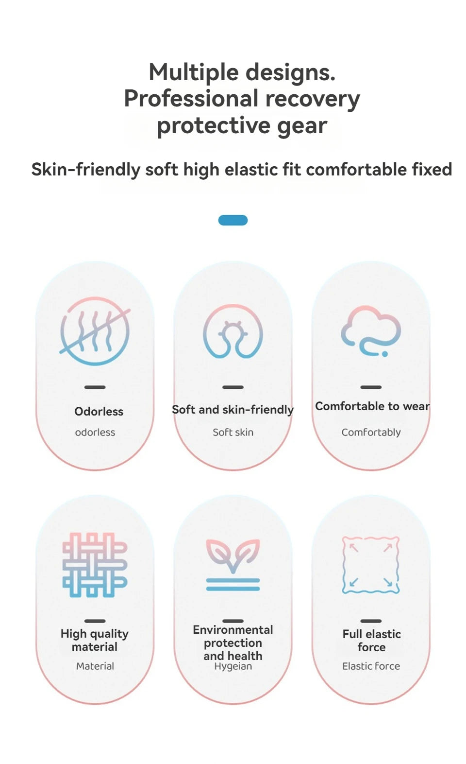 AOLIKES 1PCS Hot and Cold Relief Gel Knee Sleeve,Heat or Ice Therapy for Knee Relief,Contoured Hydrogel Design for Comfort