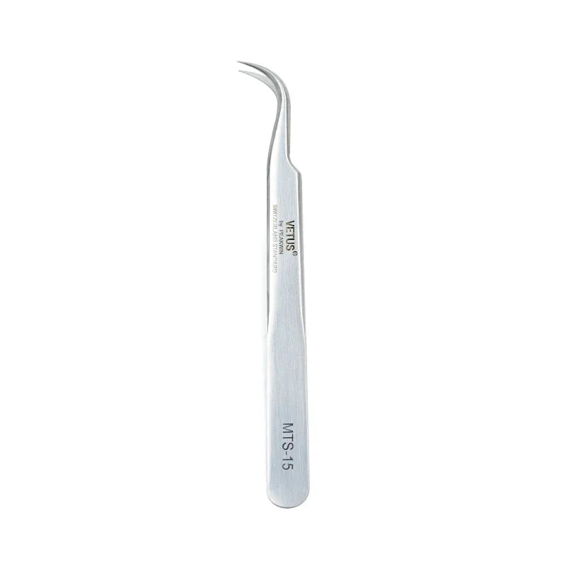1pcs New VETUS Eyelash Extension Tweezers Stainless Steel Lashes Tweezers High Precision Anti-Static Tweezers Makeup Tools