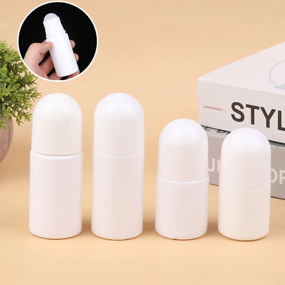25/30/50/60ml Plastic Roller Ball Essential Oil Sub-bottling Mist Container Travel Refillable Bottle DIY Deodorant Accessories