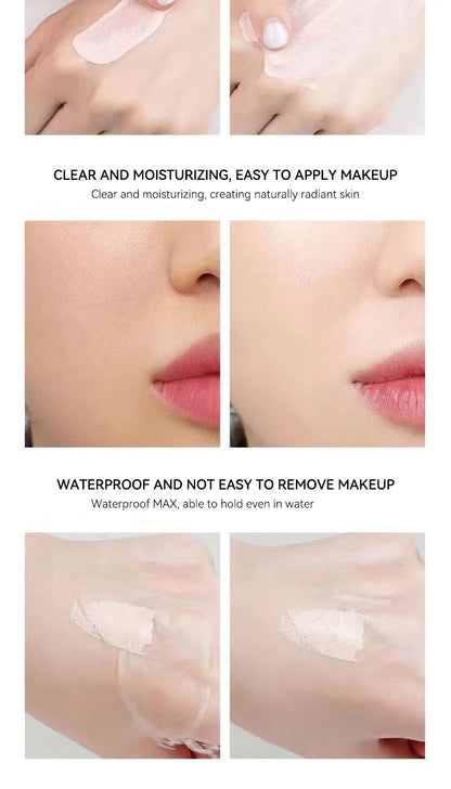 The liquid foundation is light, matte, naturally brightening, and does not come off makeup. The natural complexion is frosty,