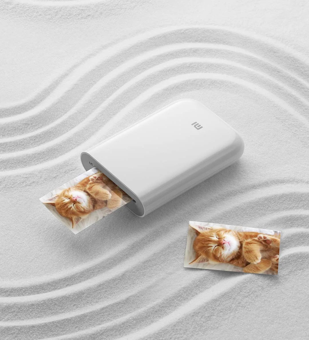 Original 100% Xiaomi ZINK Pocket Printer Paper Self-adhesive Photo Print 50pcs Sheets Xiaomi 3-inch Mini Pocket Photo Printer CN