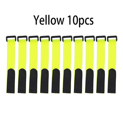 Fishing Rod Tie Holder Strap Suspender Fastener Hook Loop Ties Belt Fishing Rod Strapping Wrap Band Outdoor Fish Tool
