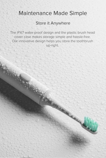 Xiaomi Mijia T300 Electric Toothbrush IPX7 Waterproof Smart Sonic Brush Ultrasonic Whitening Teeth Tooth Brush Toothbrushes